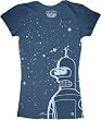 Futurama Junior's Navy T-Shirt Tee