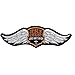 Jesus Wings, embroidered christian biker patch, 6