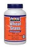 NOW Foods Wheat Grass, 500 Tablets, 500 Mg