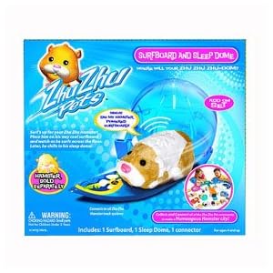 Zhu Zhu Pets Hamster Deluxe Accessory Kit Surfboard and Sleep Dome