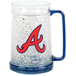Atlanta Braves Crystal Freezer Mug