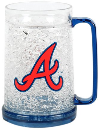 Atlanta Braves Crystal Freezer Mug