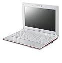 Samsung NC10 Emi Plus 25,7 cm (10,1 Zoll) Netbook (Intel Atom N450, 1,6GHz, 1GB RAM, 250GB HDD, Intel 3150, Win 7 Starter) weiß