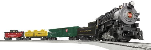 0-8-0 Locomotive And Tender, Boxcar, 3-Dome Tank Car, Caboose, Eight Curved Fastrack Sections, Three Straight Fastrack Sections,