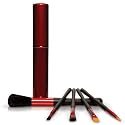 Japonesque Touch Up Tube Makeup Brush Set - Red