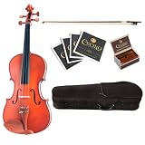 Cecilio CVA-400 13-Inch Rosewood Fitted Solid Wood Viola