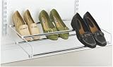 Rubbermaid 3J04 Configurations Shoe Rods, White