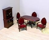 Melissa & Doug Deluxe Doll-House Dining Room Furniture