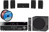 Yamaha Consumer Surround Realism 3D Ready Home Theater System with 5.1-channel 500 Watt AV Receiver + 4 Surround Satellite Speakers + 1 Center Channel Speaker + 1 Front Firing 100W Powered 8