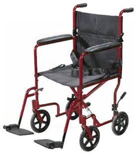 Cover image : Transport Chair Economy Aluminum Wheelchair