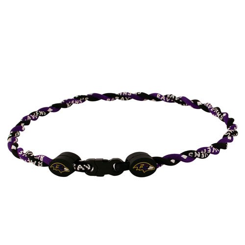 Eagles Wings Baltimore Ravens Youth Titanium Twist Necklace