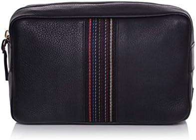 Paul Smith Accessories Leather Wash Bag Black One Size