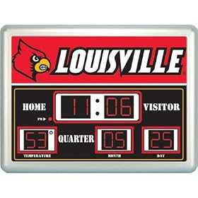 Louisville Time / Date / Temp. Scoreboard