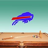 Buffalo Bills Football Wall Decal 25" x 15"