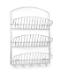 Spectrum 31770 Pantry Works 3-Tier Wall Mount Letter Holder, Chrome