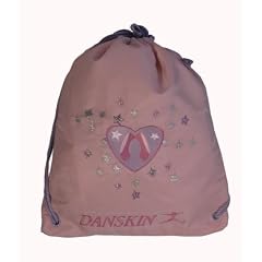 Danskin Turnbeutel Sport Tasche 2185 für die kleine Ballerina, Light pink