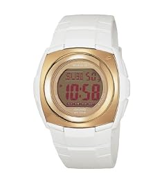 CASIO Baby-G Sweet Poison White Watch with Digital Dial and Resin Band. Model: BG1223G-7V
