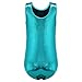 One-piece Shining Double-V Gymnastics Athletic Leotard for Little Girls