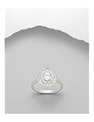 CZ Ring In 92.5 Sterling Silver