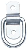 Curt Manufacturing J-703 1200 Lb Cap 10 Ga Stl D-Ring .225 Dia Bright Zinc Finish