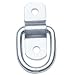 Curt Manufacturing J-703 1200 Lb Cap 10 Ga Stl D-Ring .225 Dia Bright Zinc Finish