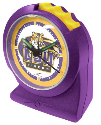 Louisiana State Fightin Tigers NCAA Gripper Alarm Clock
