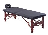 Health Mark MS15115 Reiki Portable Massage Table (Black)