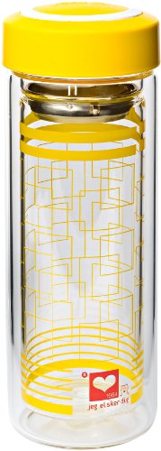 Blue Q Yellow Square Tea Tumbler