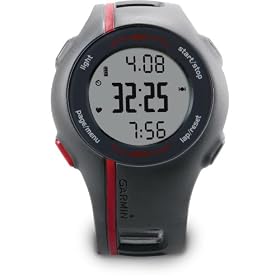 Garmin Forerunner 110 GPS-Enabled Sport Watch with Heart Rate Monitor (Red)