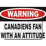 Warning: Canadiens Fan with an attitude Mousepad