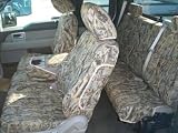 Exact Seat Covers, FD41 F461/F463 SA, 2009 Ford F150 Front 40/20/40 Split Seats and Rear 60/40 Split Bottom Bench Custom Exact Fit Seat Covers, Savanna Camo Velour