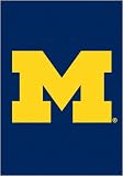 Michigan Wolverines Window Flag