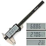 iGaging IP54 Electronic Digital Caliper 0-6" Display Inch/Metric/Fractions Stainless Steel Body