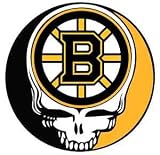 Boston Bruins Grateful Dead Pinback Button