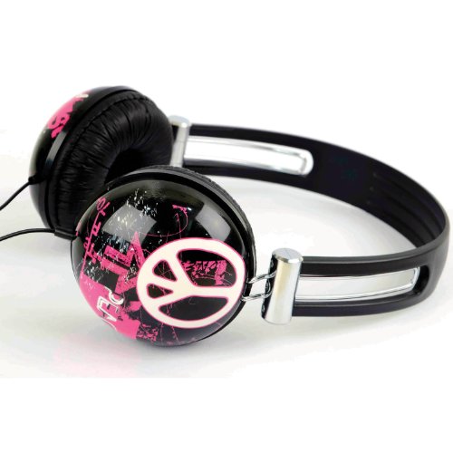 iWorld Street Art Headphones - Compatible with Apple IPod/IPhone and MP3 Player