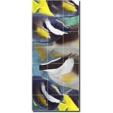 Foxface by Melinda Bradshaw - Fish Undersea Ceramic Tile Mural 29.75 x 12.75 Wall Shower... by Artwork On Tile