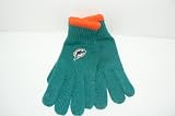 NFL Miami Dpolphins Youth Team Color Knit Gloves