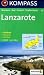 Image of Kompass Karten, Lanzarote: Wander-, Bike-, Freizeit- und Straßenkarte (Aqua3 Kompass)