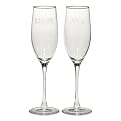 Naughty/Nice Champagne Flutes Set of 12