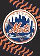 New York Mets 60"x80" Royal Plush Raschel Throw Blanket - Baseball Sports Merchandise