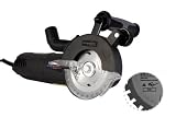 Omni DualSaw QuadForce BlackStar 115 4-1/2-Inch Circular Saw with Counter Rotating Blade Technology