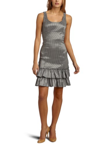 Betsey Johnson Womens Ruffle Sheath