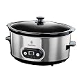 Russell Hobbs 18224 6.5L Digital Slow Cooker - Stainless Steel