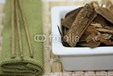 IMAGE OF Wallmonkeys Peel and Stick Wall Decals - Incense, Towel and Other Objects to Make Mood Relaxing - 48