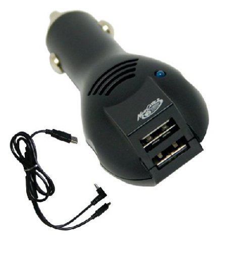 Madcatz Universal Twin USB Car Adaptor (PSP)