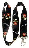 Ed Hardy Love Kills Slowly Keychain Lanyard