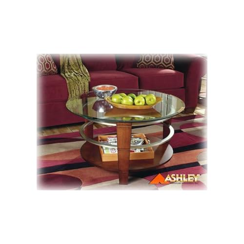 Pisa Round Cocktail Table By Ashley Furniture