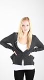 410cVDFyMqL. SL160  Miss Me Jeans Wool Cardigan   Charcoal