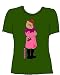 Urban Outfitters Lora Norton Commie Kitty Olive Green Juniors T-Shirt Tee