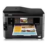 Epson WorkForce 845 Wireless All-in-One Color Inkjet Printer, Copier, Scanner, Fax (C11CB92201)